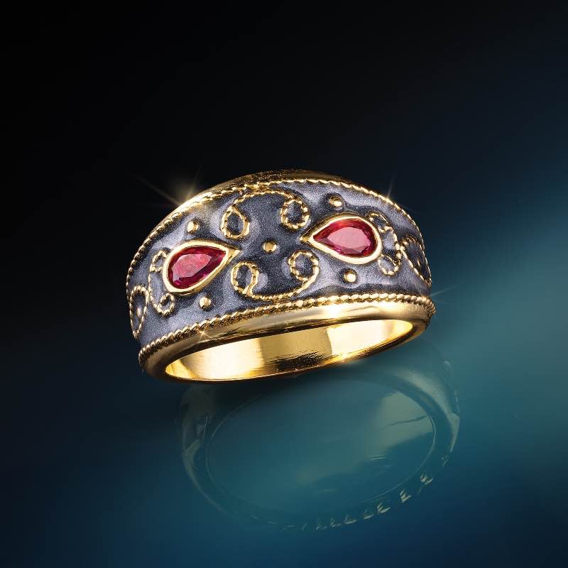 Athena Lab-created Ruby Ring