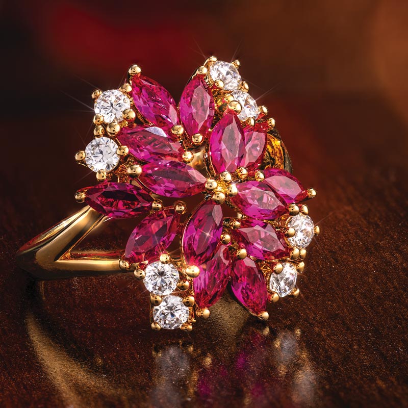 Happiest Hour Ruby Ring