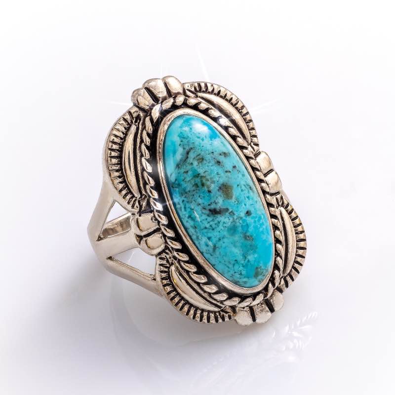 Sky Stone Turquoise Ring
