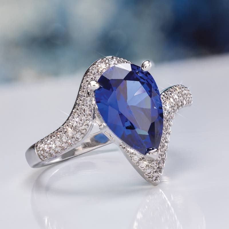 Blue Opulence Ring