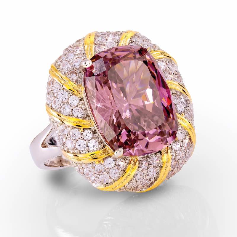 Lavender Dream DiamondAura Ring