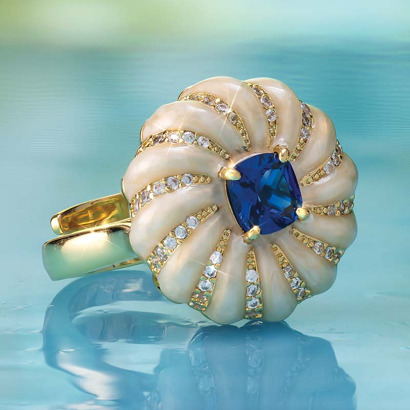 Azure Heirloom Ring