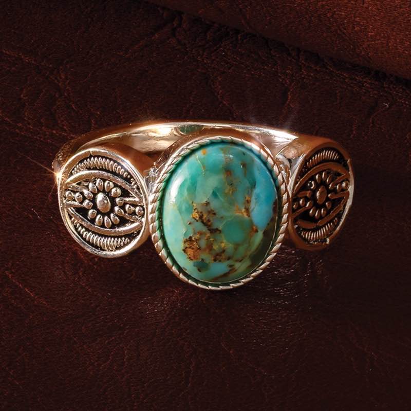 Southwestern Splendor Turquoise Ring