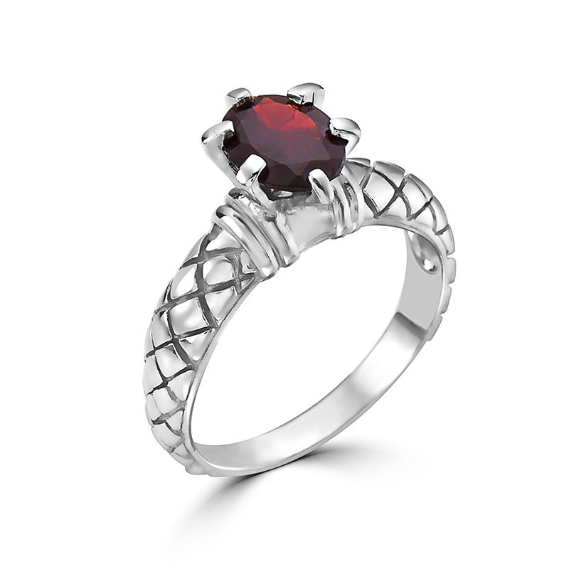 Artisan Garnet Ring