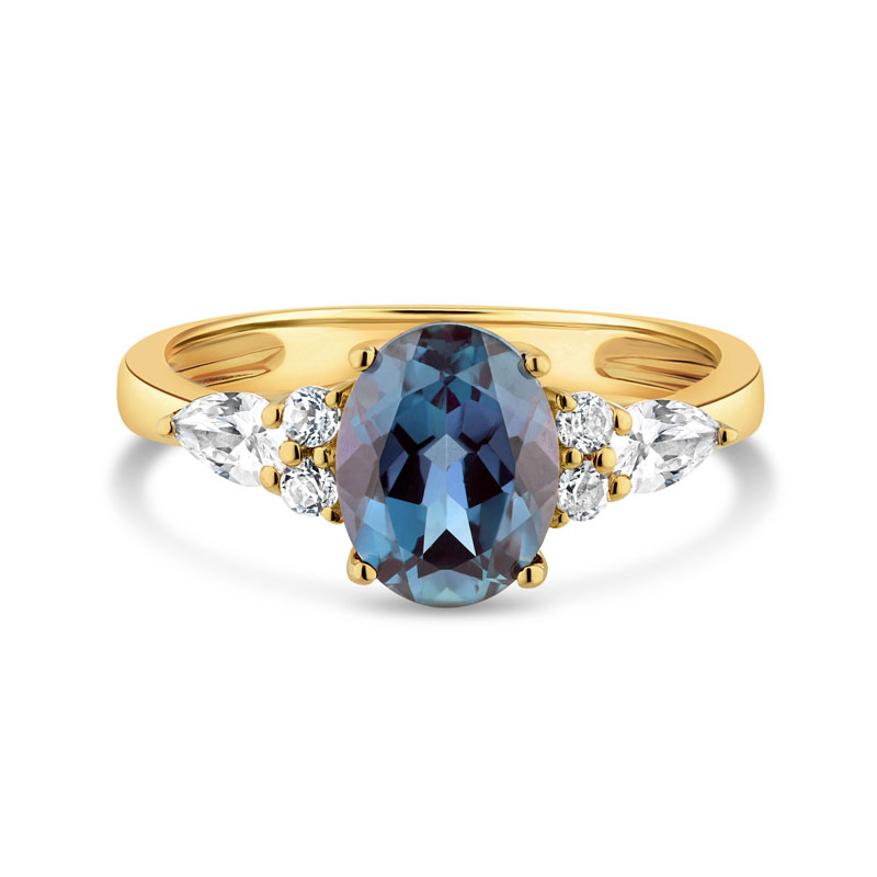 Moonlight Alexandrite Ring